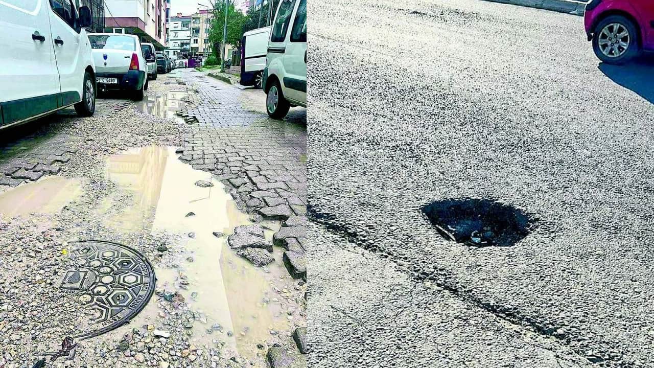 İzmir'in sokakları köstebek yuvası gibi!