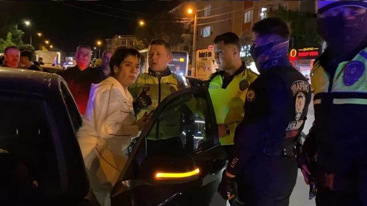 Kadın sürücüye rekor ceza! Anahtarı bıraksa da olur
