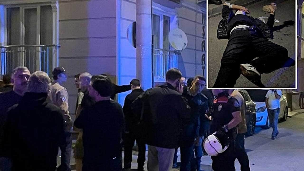 Kalabalığa laf atıp dayak yedi! Silah çekti kendini vurdu