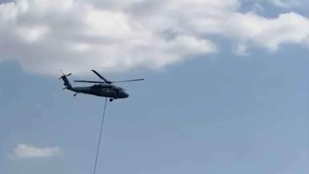 Karakoçan'da alevlere karşı havadan ve karadan dev operasyon!