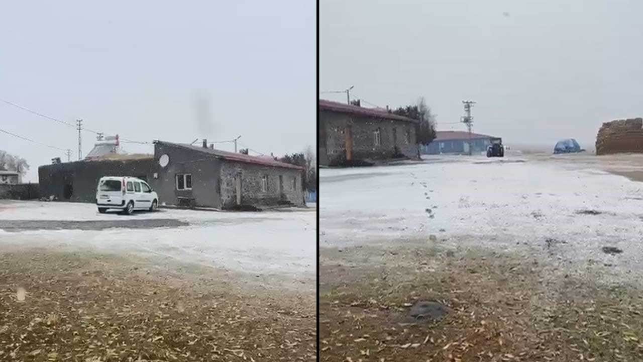 Kars da beyaza büründü
