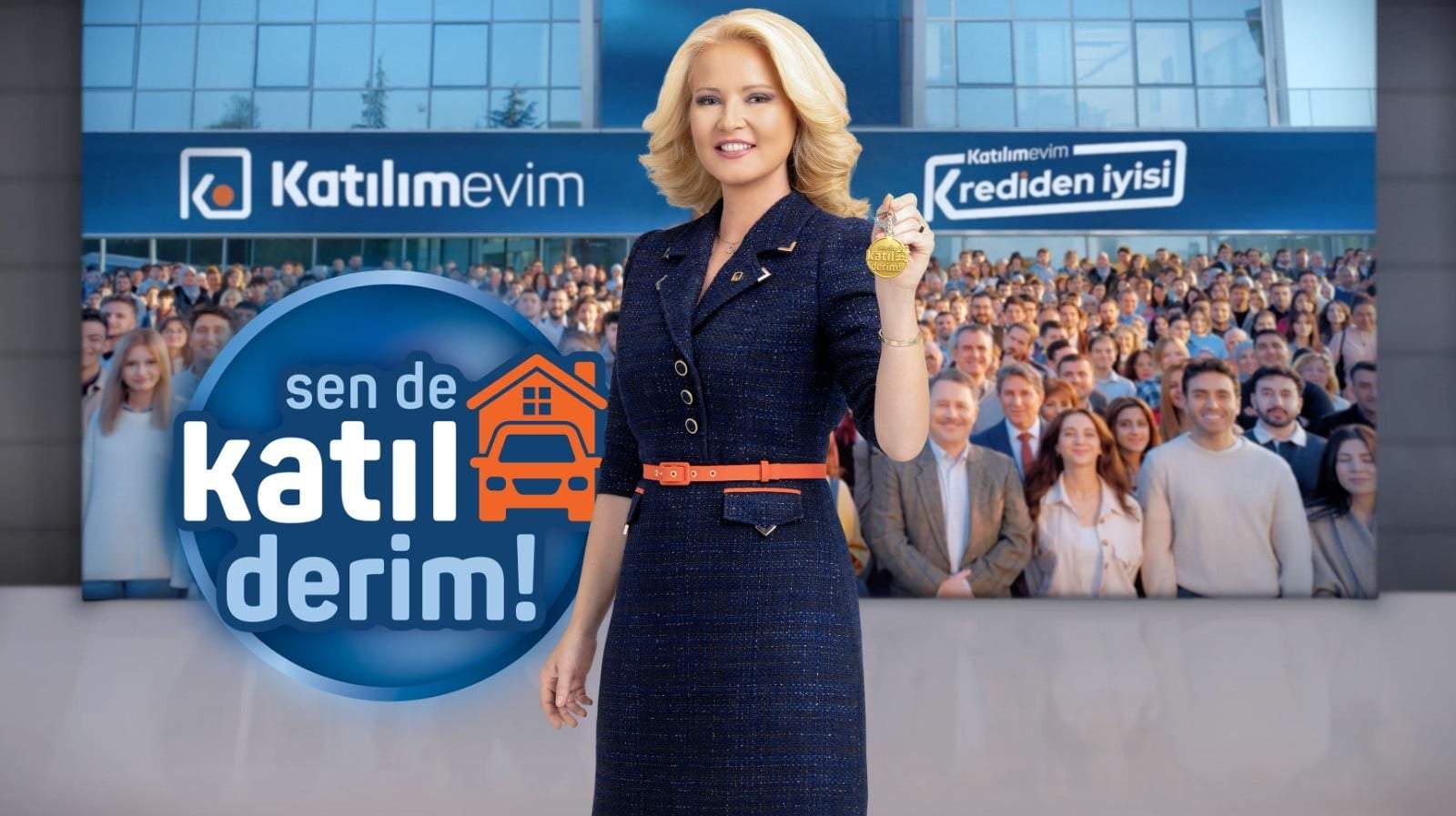 Katılımevim’in Yeni Reklam Yüzü Müge Anlı Oldu.