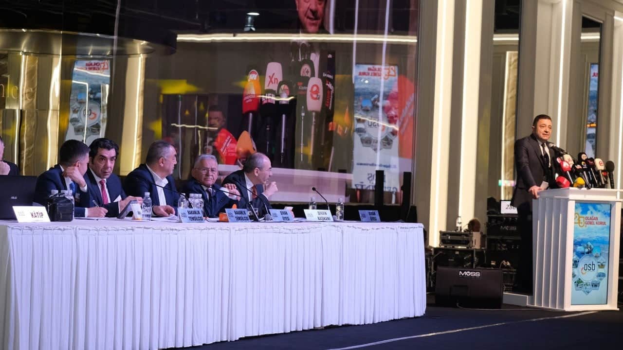 Kayseri OSB’de güven tazeledi! Mehmet Yalçın yeniden başkan seçildi
