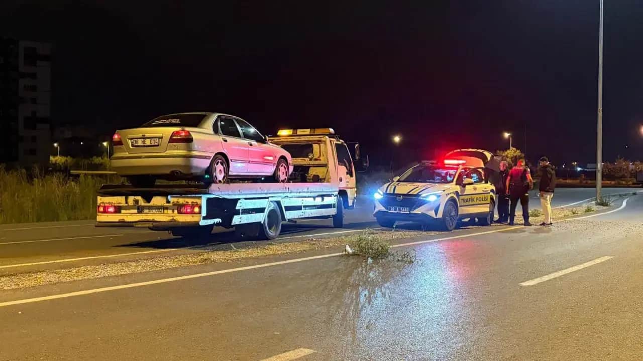Kayseri'de alkollü sürücü polis kovalamacası