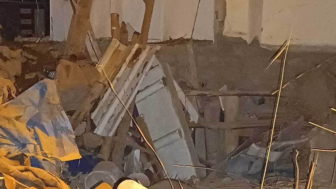 Kayseri’de müstakil ev çöktü! Maddi hasar oluştu