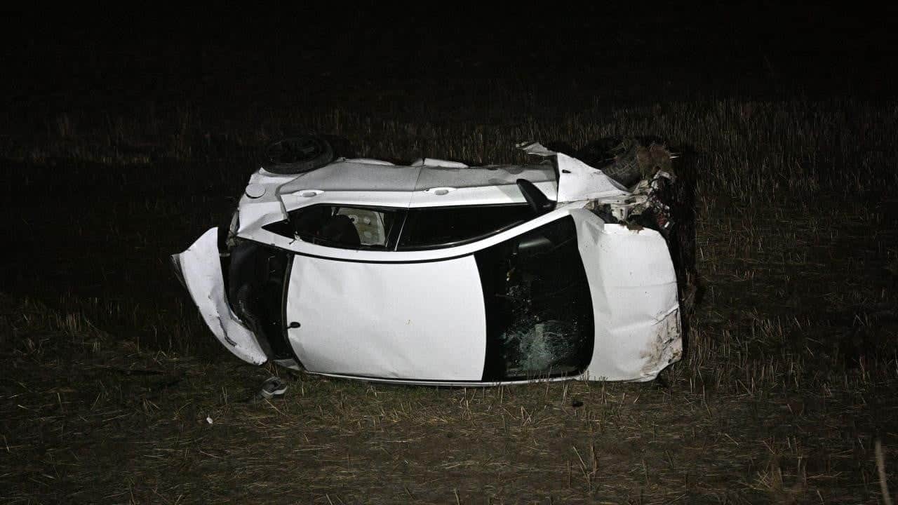 Kayseri'de otomobil devrildi: 1 ölü, 4 yaralı