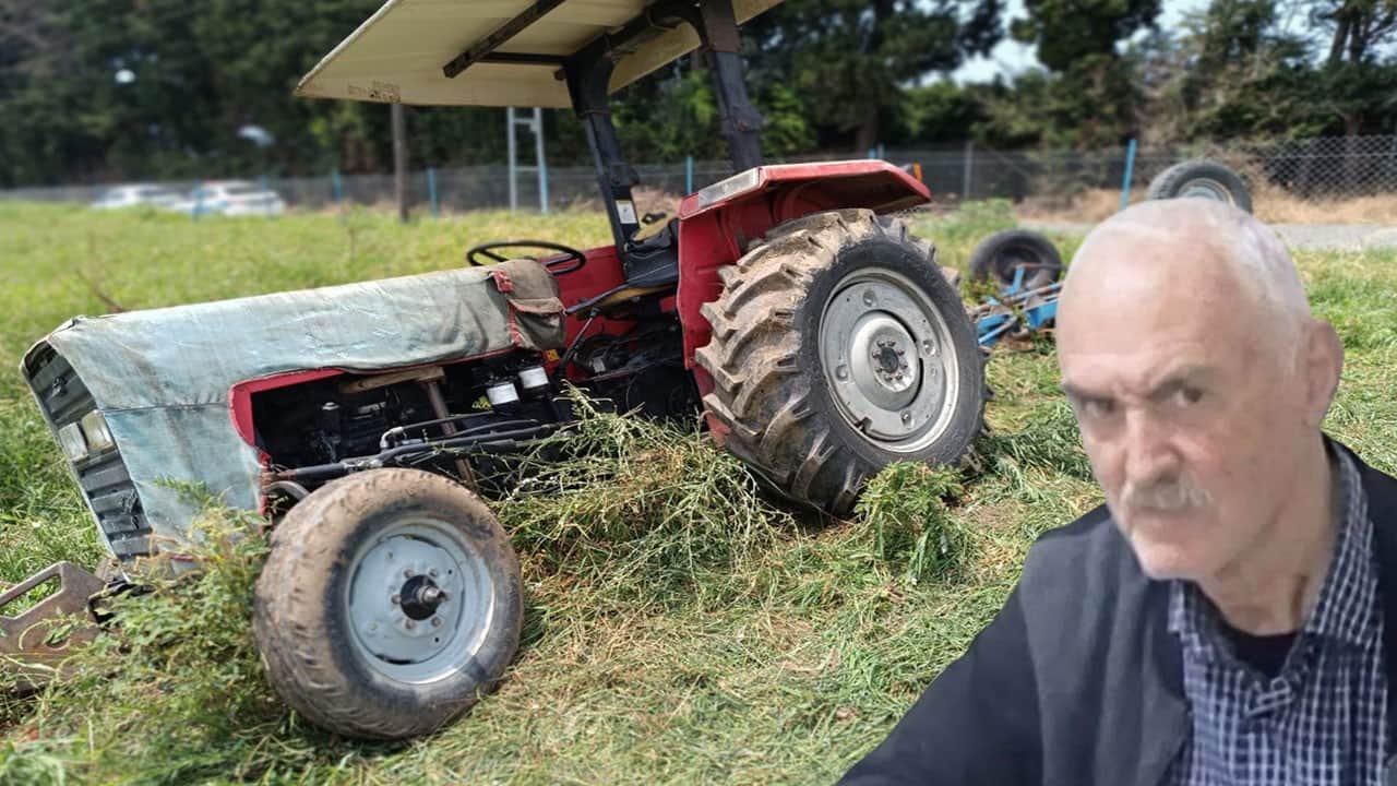 Kendi kullandığı traktörden düşen çiftçi hayatını kaybetti