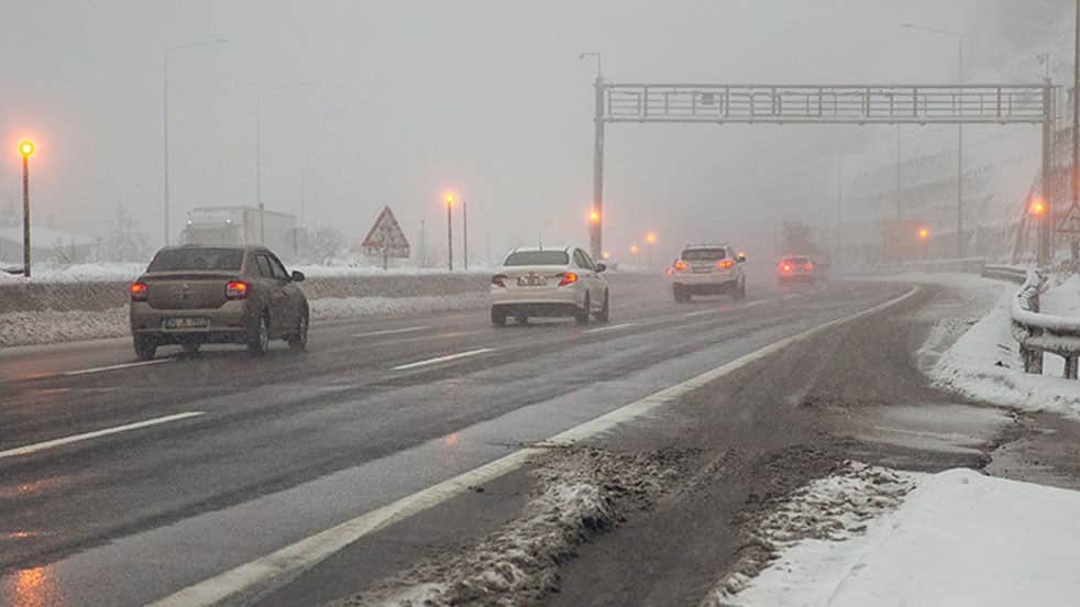 KGM o yollar için uyarı yaptı! İşte yurt genelinde yol durumu
