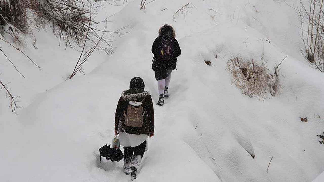 Kiğı’da eğitime kar engeli: Okullar 1 gün tatil edildi