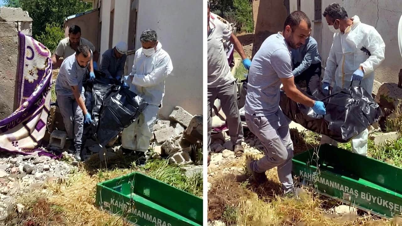 Koku mahalleyi sarınca ortaya çıktı! 4 gün önce duvarında altında kalmış