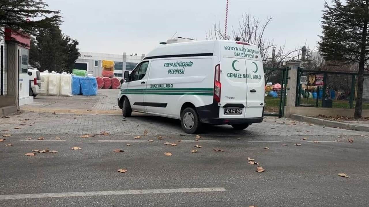 Konya’da korkunç ölüm