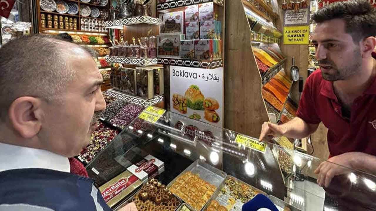 Kurban Bayramı öncesi Eminönü'nde denetim