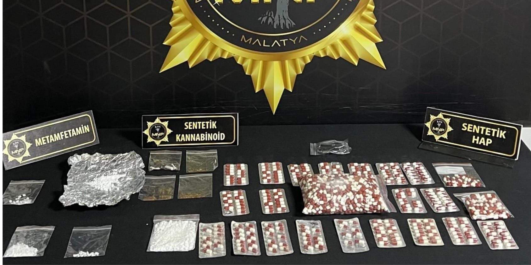 Malatya'da uyuşturucu operasyonu: 8 tutuklama