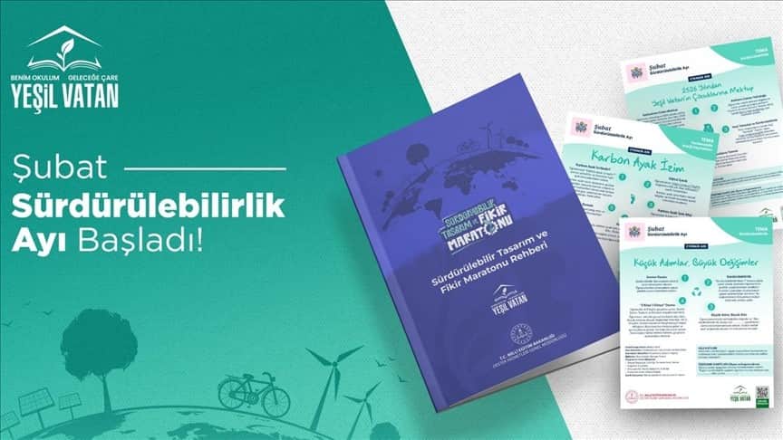 MEB'in "Yeşil Vatan" etkinliklerinde bu ayın teması: "Sürdürülebilirlik"