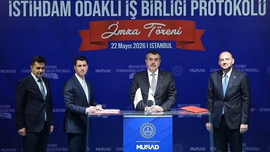 Mesleki eğitimde büyük iş birliği! MEB ile MÜSİAD arasında protokol imzalandı