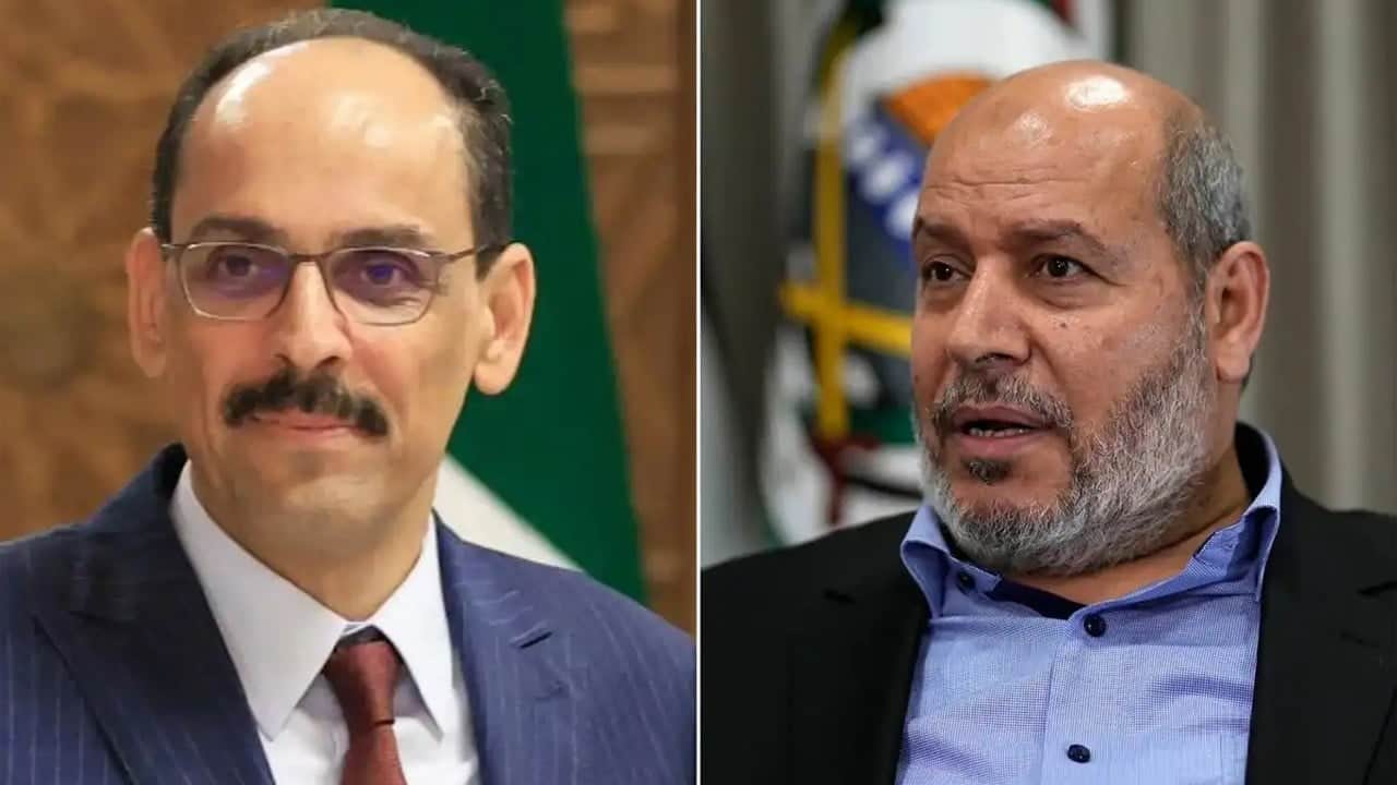 MİT Başkanı Kalın, Hamas heyeti ile Ankara'da bir araya geldi