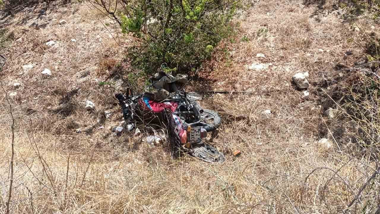 Motosikletle erik bahçesine savruldu: Hastaneden acı haber geldi!