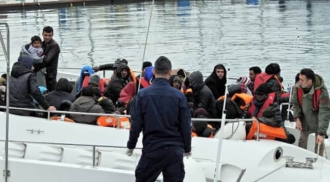 Muğla’da Milas kıyılarında 44 göçmen kurtarıldı!