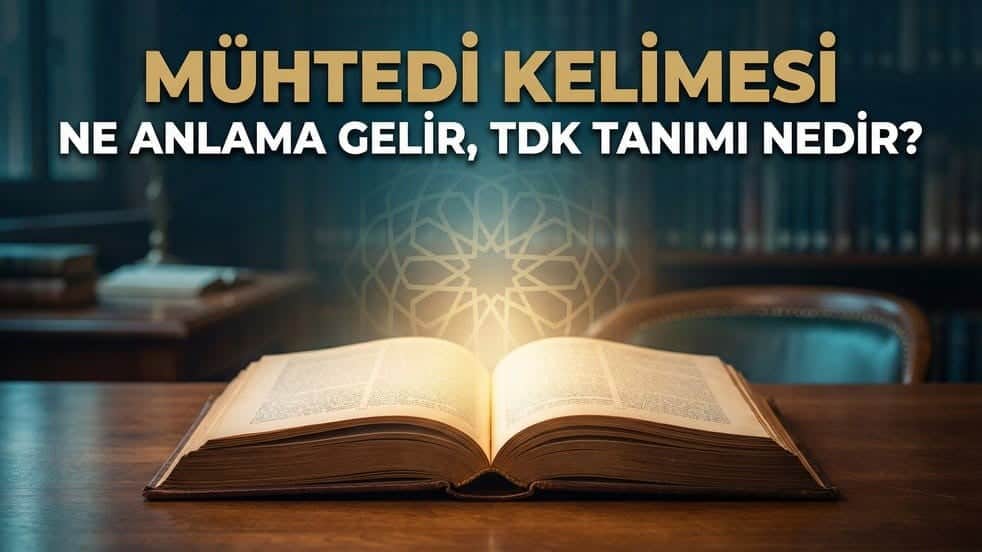 Mühtedi kelimesi ne anlama gelir, TDK tanımı nedir?