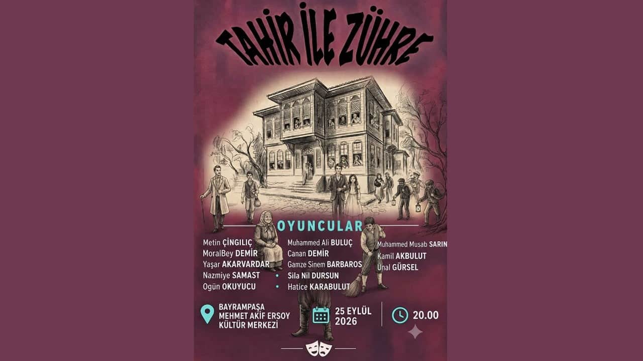 Öğretmenler "Tahir ile Zühre"yi sahneleyecek
