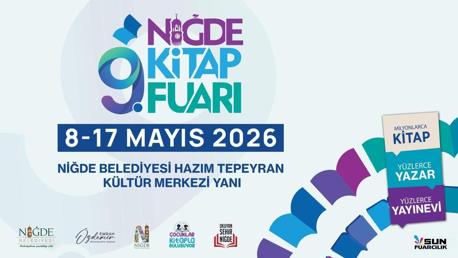 Okuyan şehir Niğde'de 9. Kitap Fuarı'na hazırlanıyor
