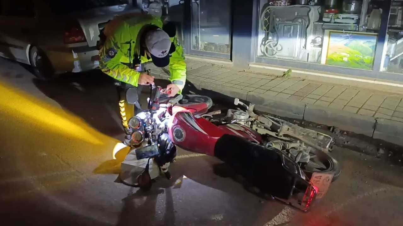 Polisin 'dur' ihtarına uymadı hayatını şokunu yaşadı