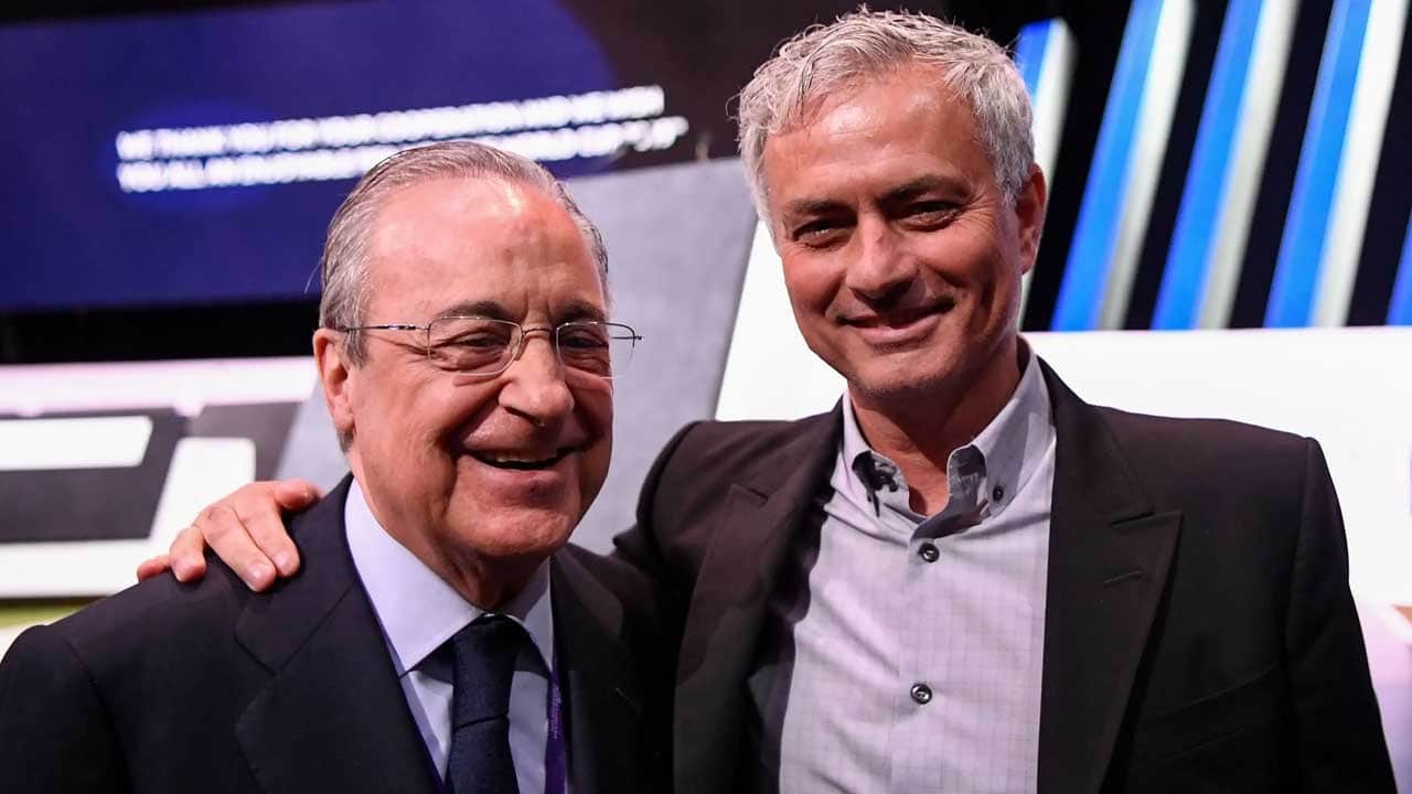 Real Madrid Başkanı Florentino Perez, Jose Mourinho'yu resmen açıkladı