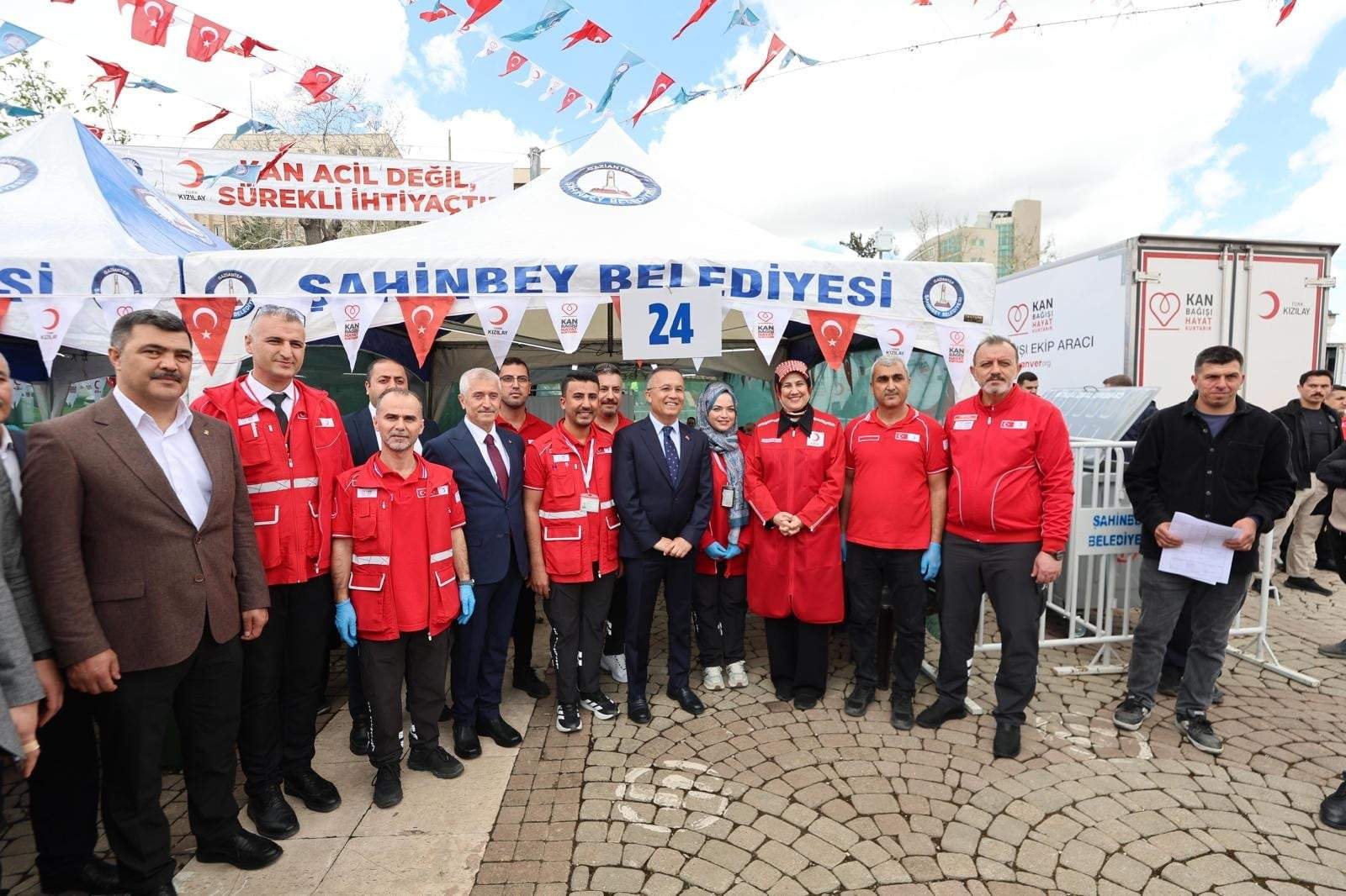 Şahinbey Belediyesi'nden geleneksel kan bağışı kampanyası