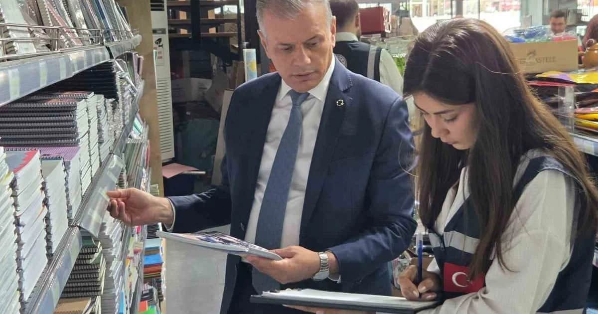 Samsun'da eğitim yılı öncesi 300'ü aşkın işletmede 50 binden fazla ürün denetlendi