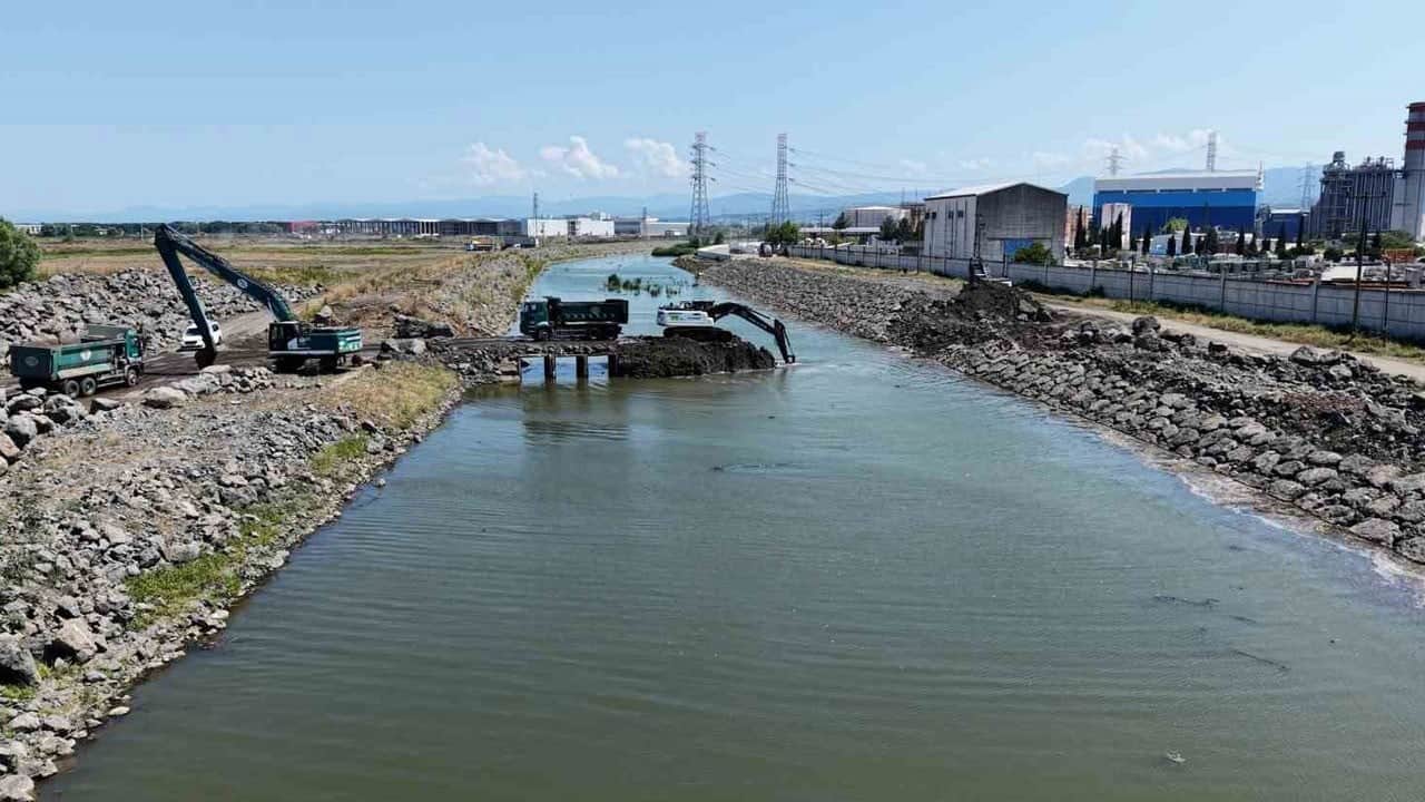 Samsun’daki yeni OSB yeni önlemi! 2 bin 355 metrelik dere ıslahı yapılıyor