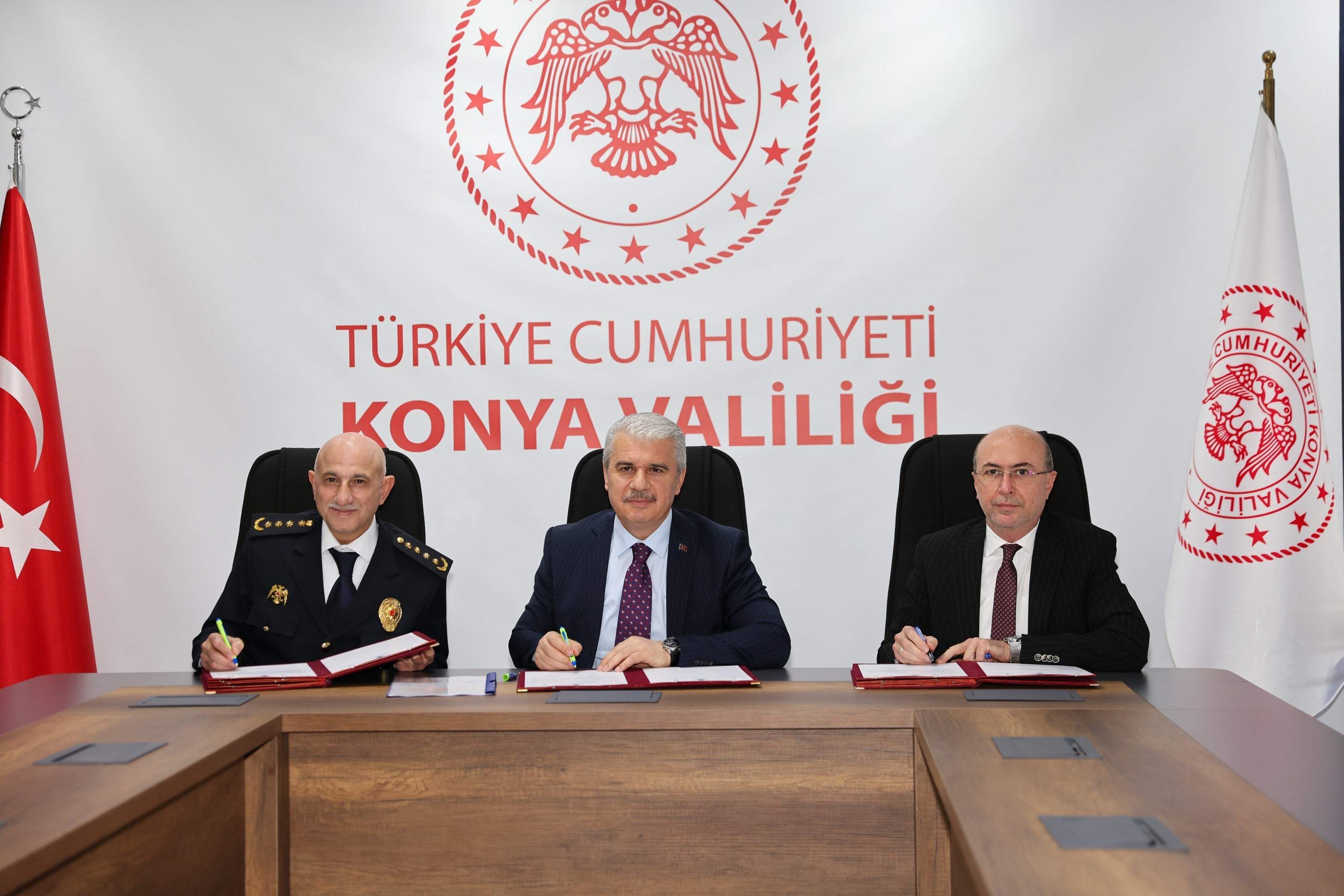 Selçuklu Parkları 7/24 Mercek Altında: Kent Güvenlik Protokolü İmzalandı