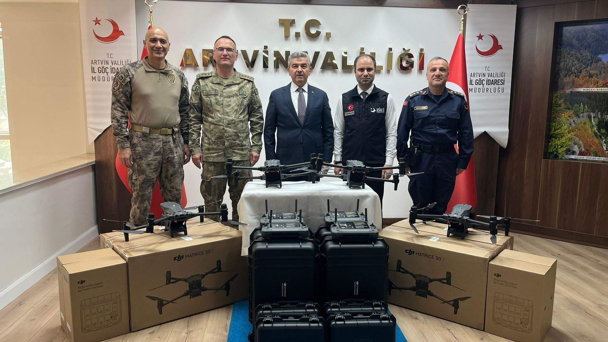 Sınırda kuş uçurtulmayacak! Termal dronlar güvenlik güçlerine teslim edildi!