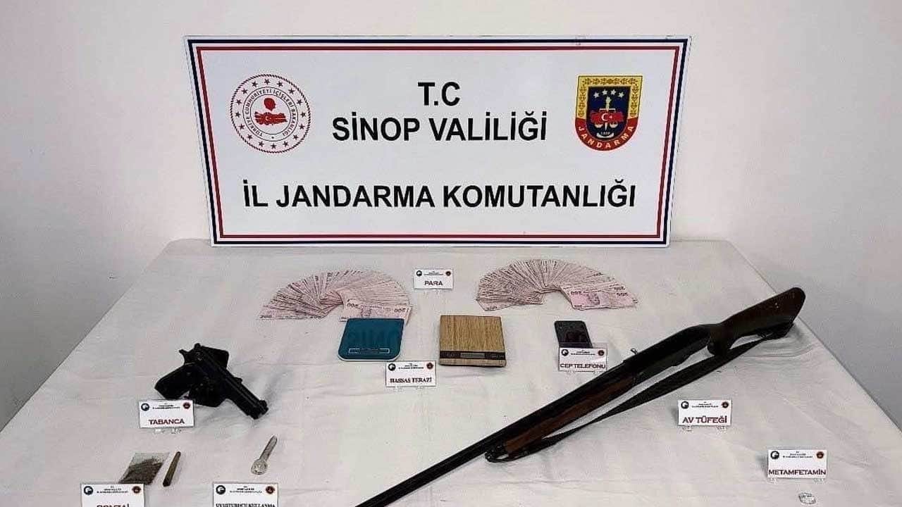 Sinop’ta uyuşturucu operasyonu