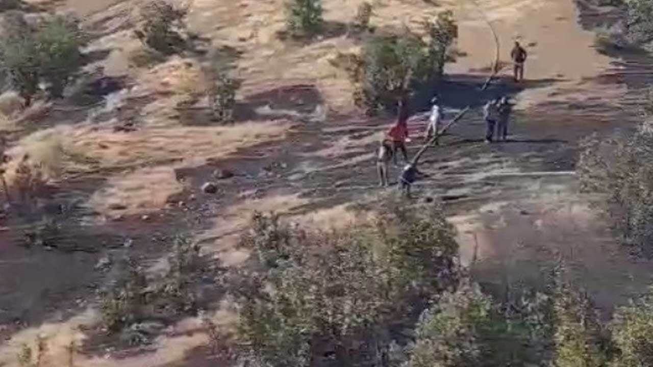 Şırnak’ta orman yangını paniği: Ekipler seferber oldu