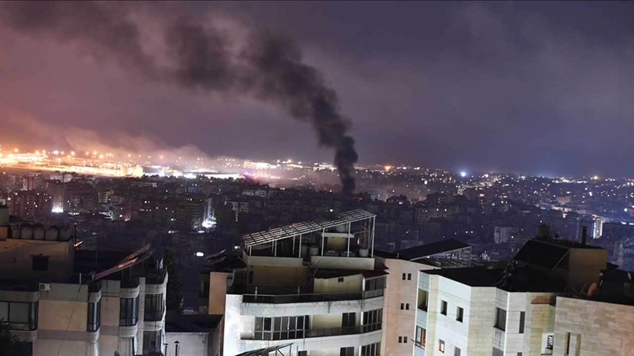 Siyonistler Beyrut'ta otel vurdu
