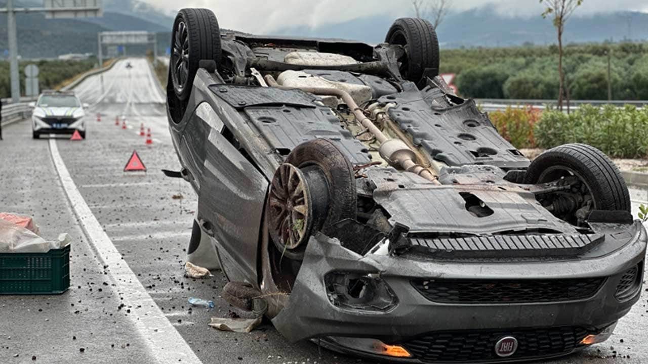 Su birikintisi kazaya neden oldu!