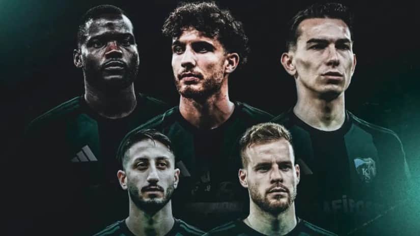 Süper Lig ekibi 5 futbolcusuna veda etti! 1 futbolcuyu renklerine bağladı