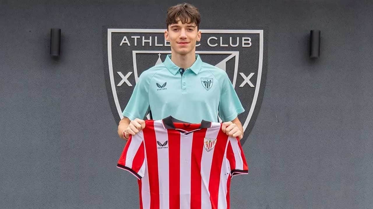 Tayfun Korkut'un oğlu Efe Korkut, Athletic Bilbao'ya transfer oldu