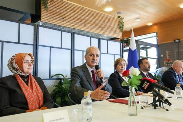 TBMM Başkanı Kurtulmuş'tan Finlandiya'da birlik ve 'Terörsüz Türkiye' mesajı
