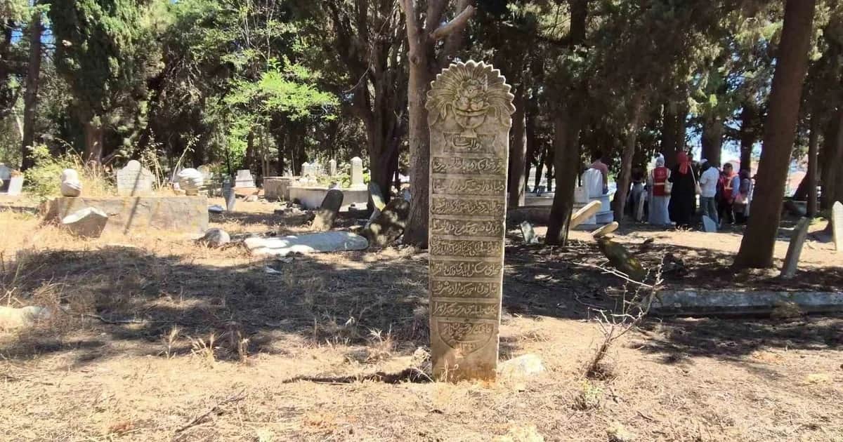 Tekirdağ'da Asri Mezarlık'taki 90 mezartaşı envantere alındı, Bakanlığa sunuldu