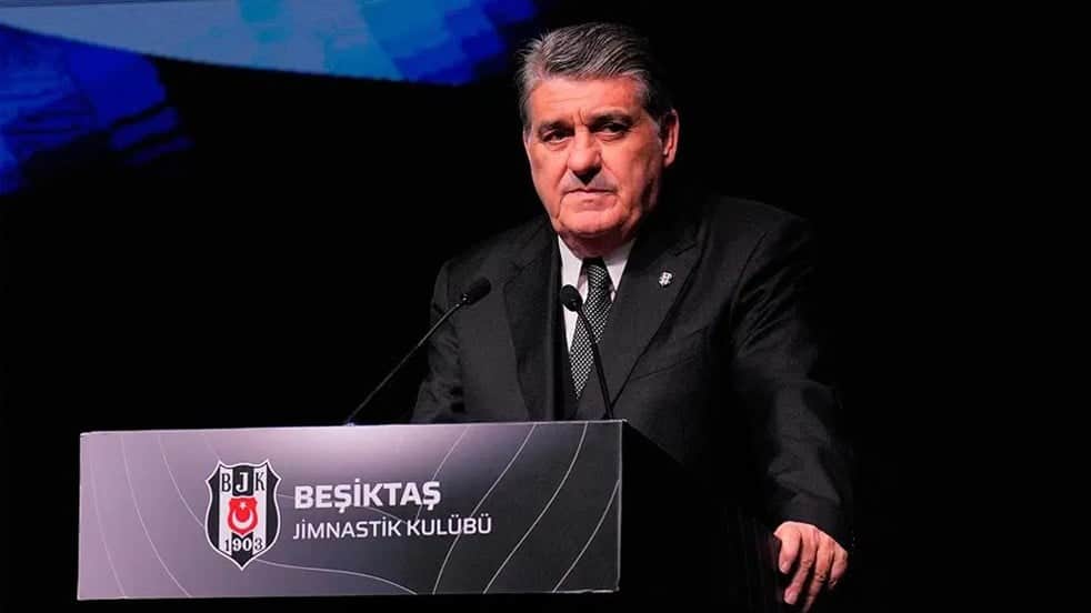 TFF duyurdu! Beşiktaş Kulübü Başkanı Serdal Adalı'ya ceza