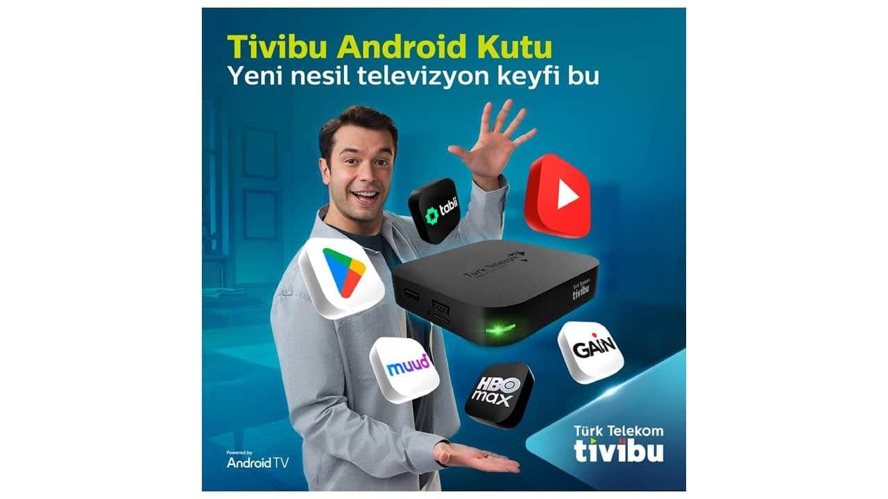Tivibu’nun keyif üssü "Android TV Kutu" ile televizyon izleme deneyimi zenginleşiyor