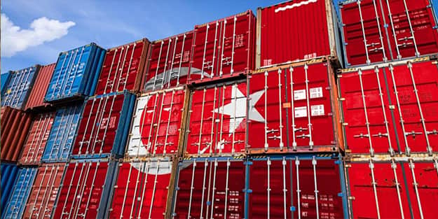 TL ile dış ticaret hacmi 1 trilyon lirayı aştı