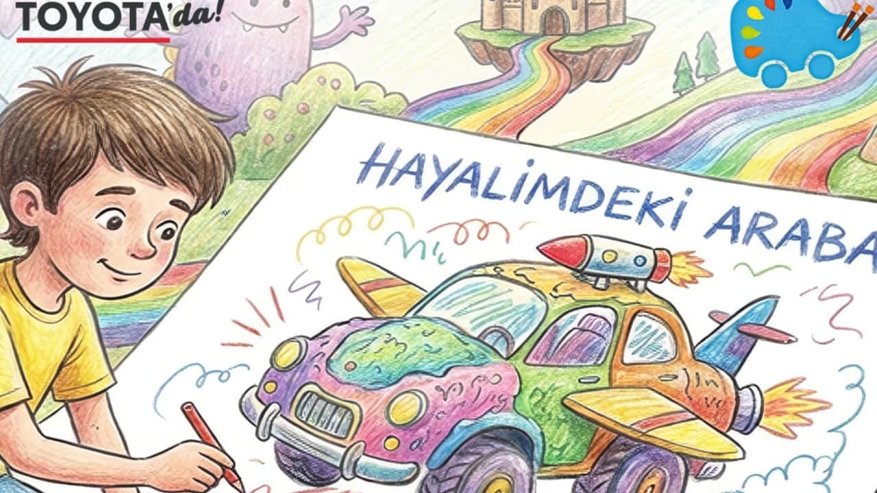 Toyota’dan çocuklara "Hayalimdeki Araba" yarışması