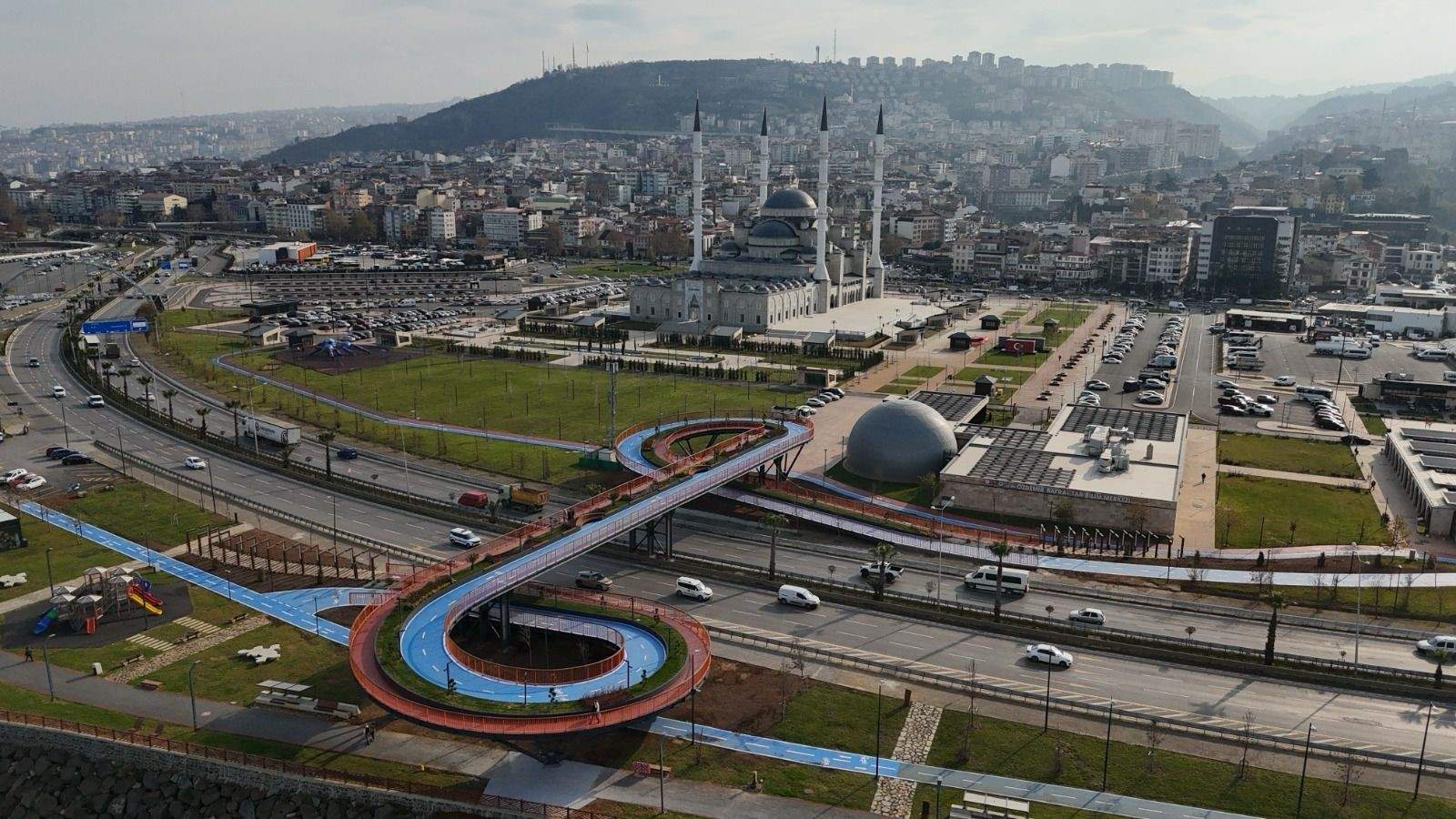 Trabzon’da Ekolojik Köprü hizmete açıldı