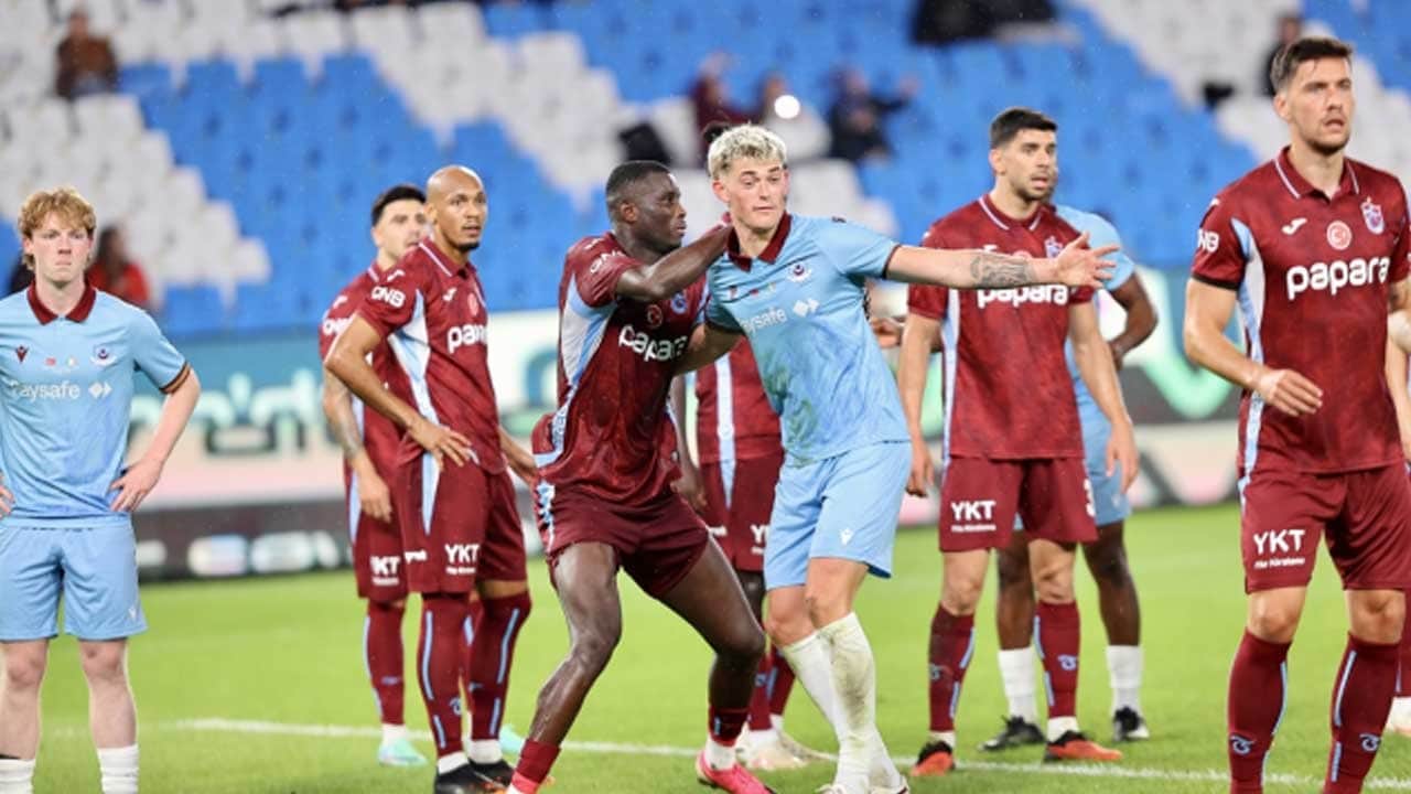 Trabzonspor kardeş takımına yenildi