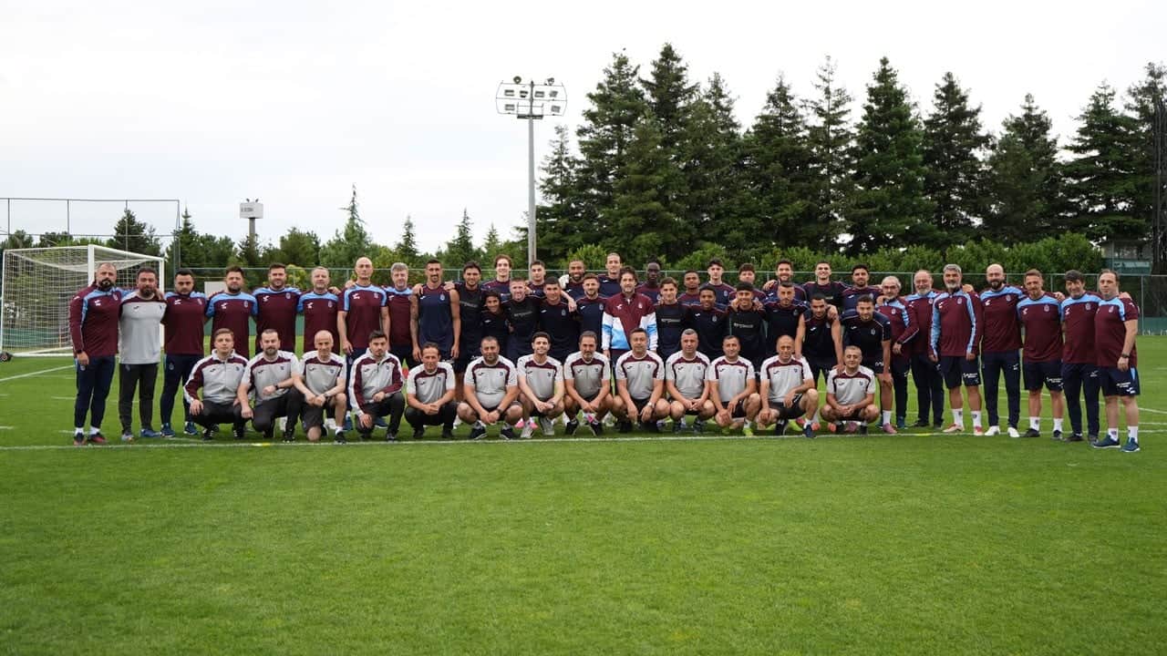 Trabzonspor yeni sezon için sahaya indi!