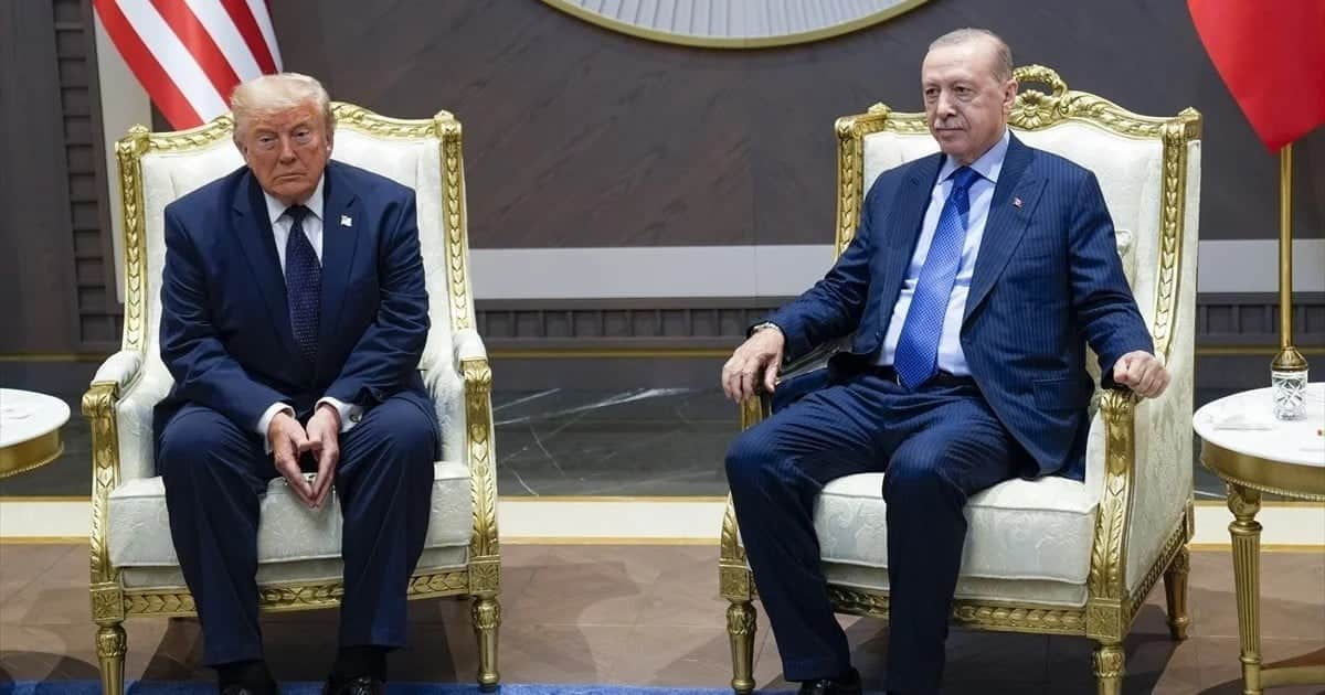 Trump'tan Muhafız Alayı'na Türkçe selam: Erdoğan devlet töreniyle karşıladı