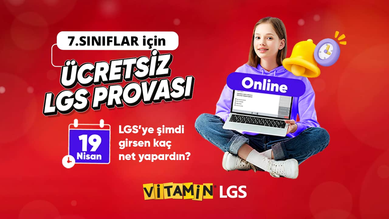 Türk Telekom’dan Vitamin LGS ile 7. sınıf öğrencilerine ücretsiz sınav fırsatı