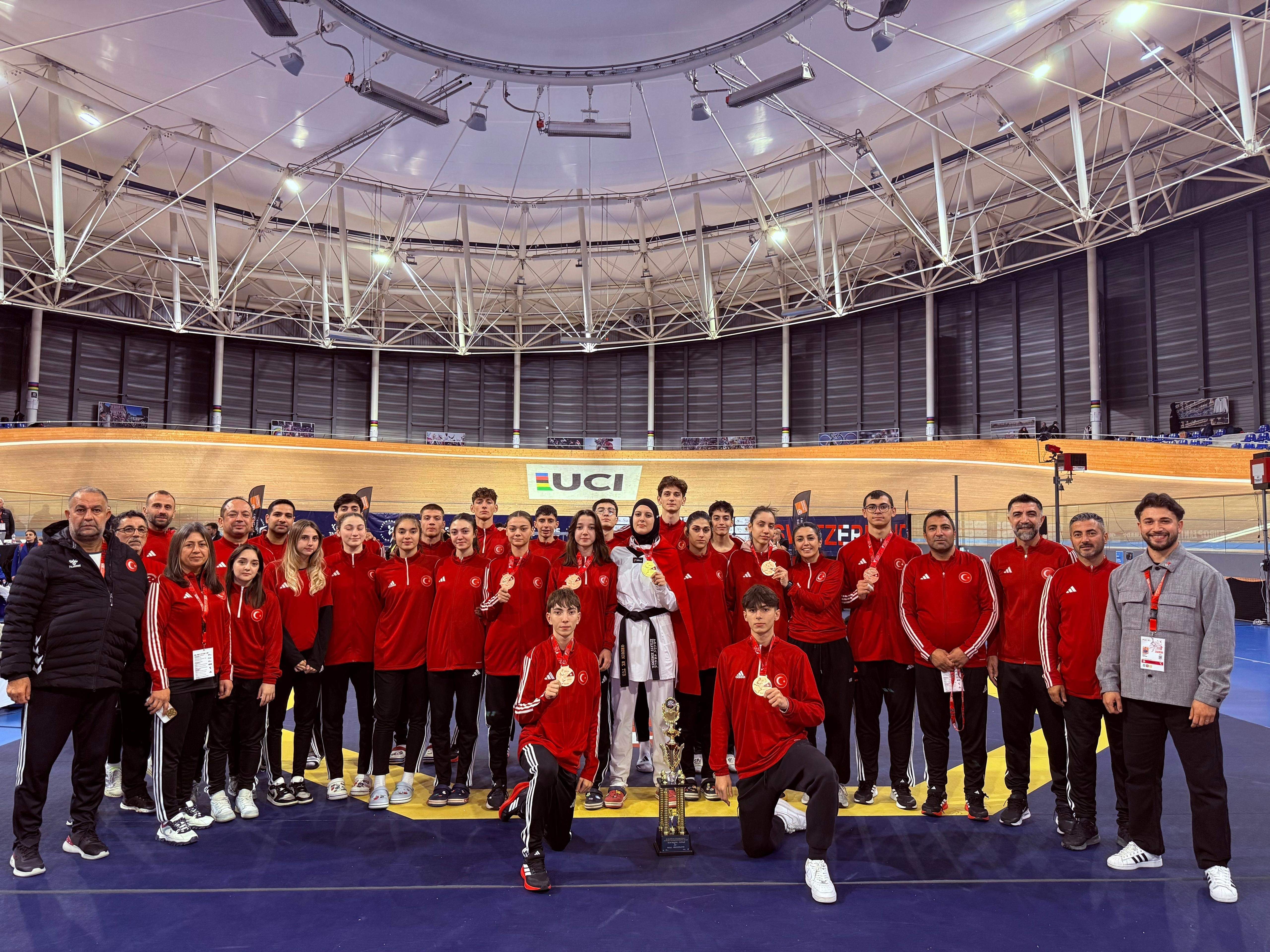 Türkiye, Avrupa Gençler Taekwondo Şampiyonası’nı 7 Madalya ile Tamamladı